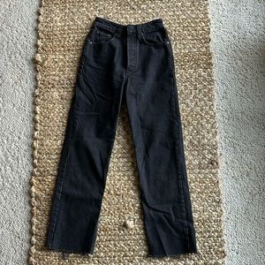 Zara | Black Straight Jeans